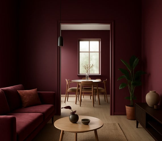 RAL 4004 interieur