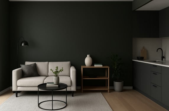 RAL 6008 matte muurverf