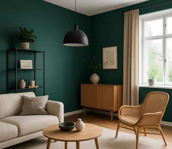 RAL 6016 interieur