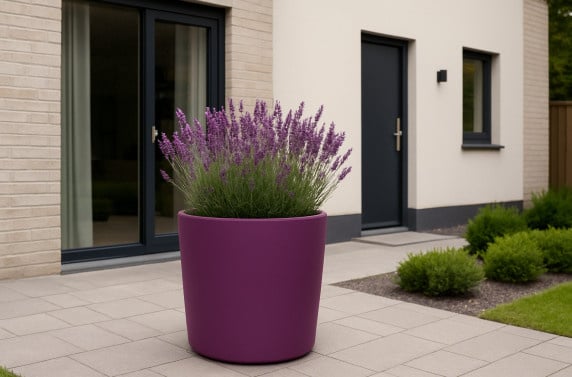 RAL 4008 verf voor plantenbak