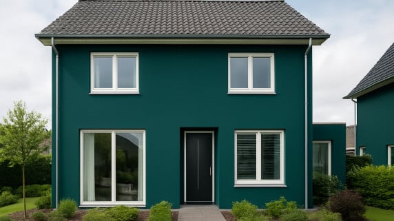 RAL 6026 muurverf voor buiten