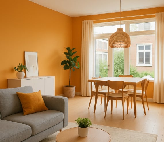 RAL 1017 interieur