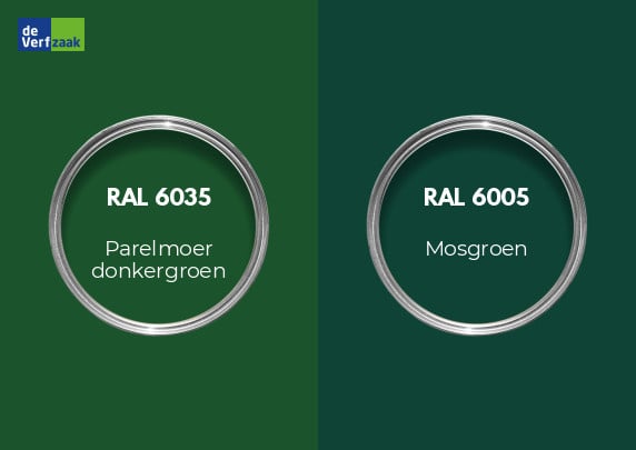 RAL 6035 vs RAL 6005