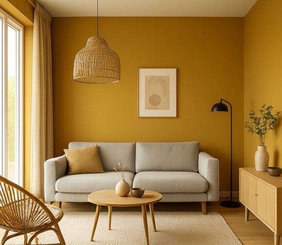 RAL 1027 interieur