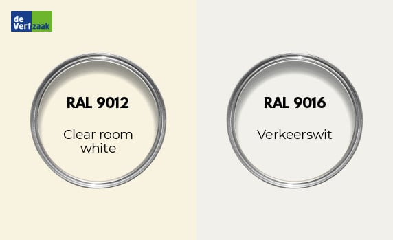 RAL 9012 vs RAL 9016