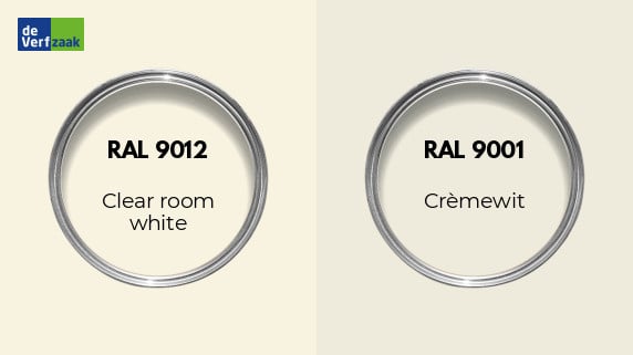 RAL 9012 vs RAL 9001