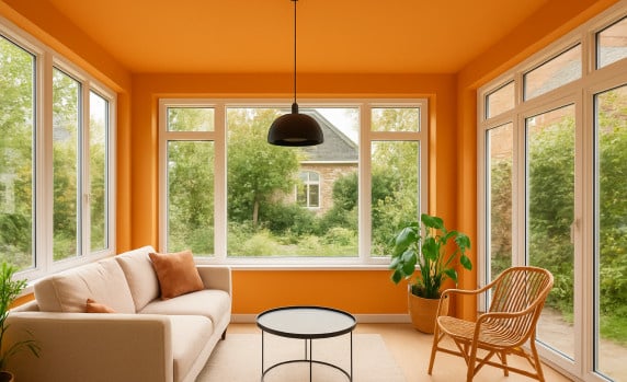 RAL 1033 zonkamer