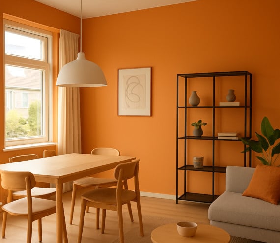 RAL 1033 interieur