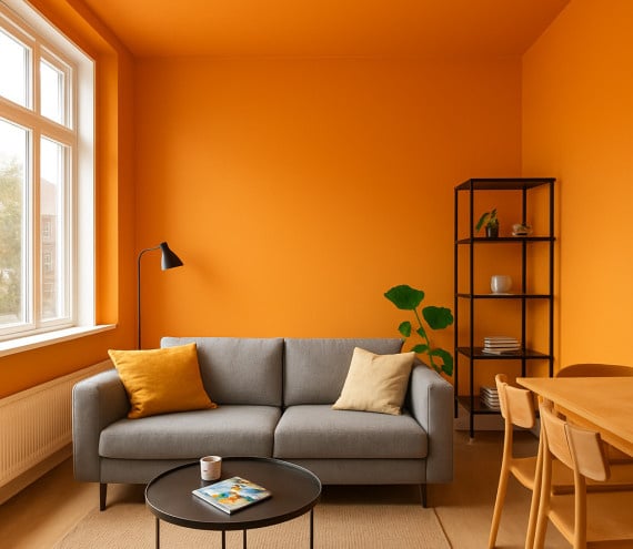 RAL 1037 interieur