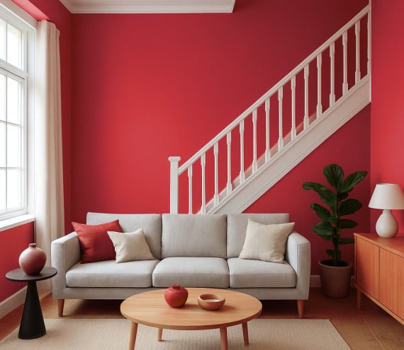 RAL 3017 interieur