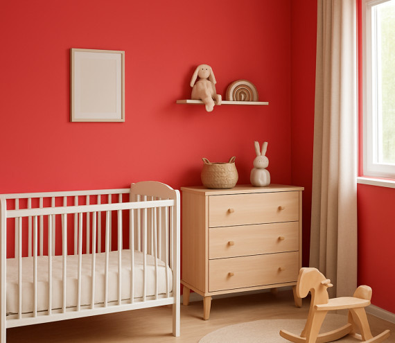 RAL 3018 interieur
