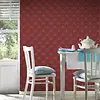AS Creation Art Deco Fan Red Gold Wallpaper Geometric Vinyl Paste The Wall AS Creation Art Deco Fan Red Gold Wallpaper Geometric Vinyl Paste The Wall