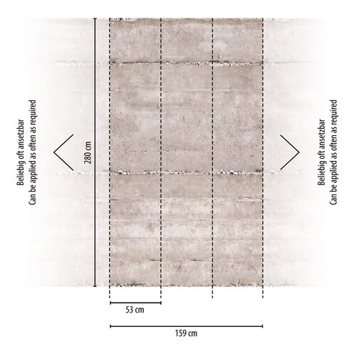 2,8m x 159cm