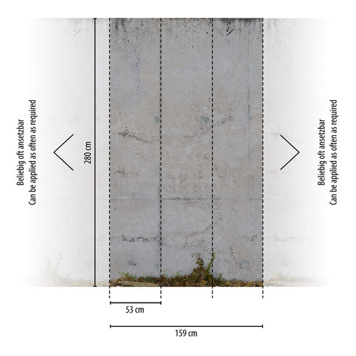 2,8m x 159cm