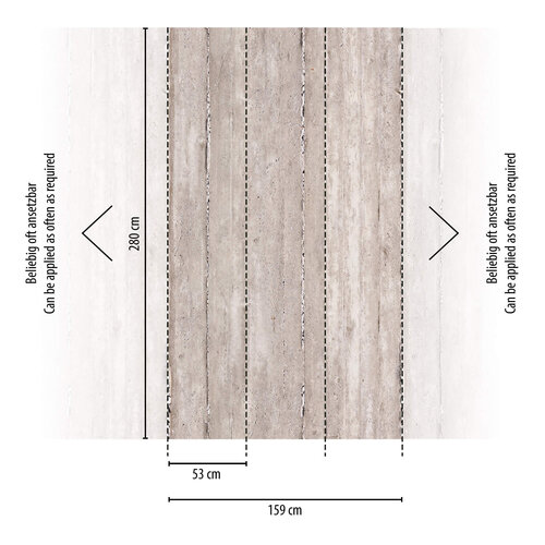 2,8m x 159cm