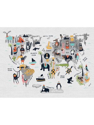 Livingwalls The Wall grijs behang | 382971