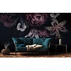 Livingwalls The Wall zwart behang | 382791