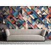 Livingwalls The Wall blauw behang | 382871 Livingwalls The Wall blauw behang | 382871