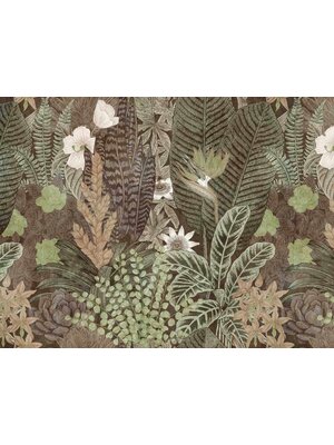 Livingwalls The Wall groen behang | 382431