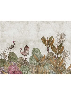 Livingwalls The Wall groen behang | 382341