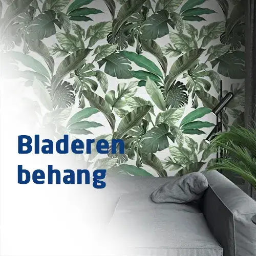 Behang bladeren Behang bladeren