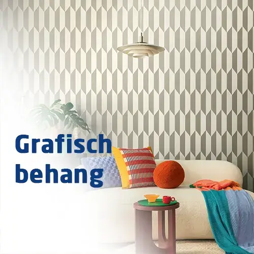Grafisch behang