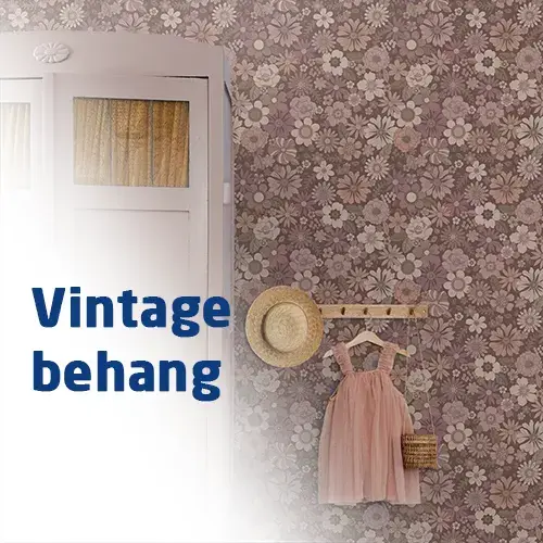 Vintage behang