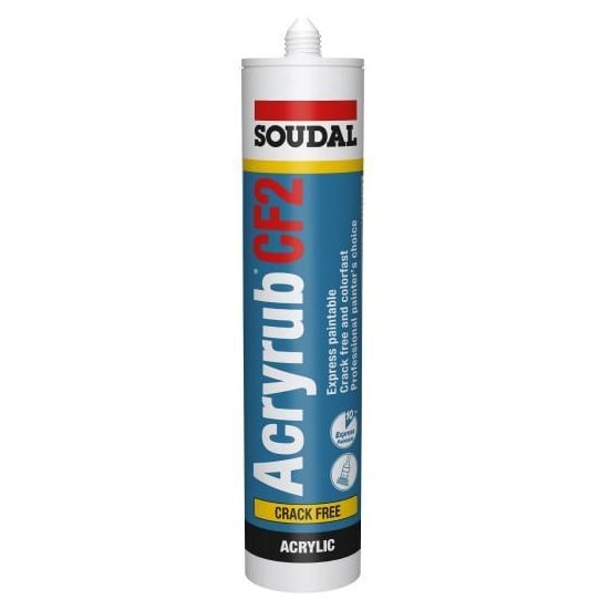 Soudal Acryrub CF2 - Wit