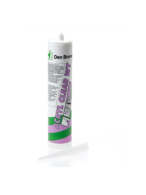 Den Braven Zwaluw Acryl Clear Wt Transparant (Silicryl) Den Braven Zwaluw Acryl Clear Wt Transparant (Silicryl)
