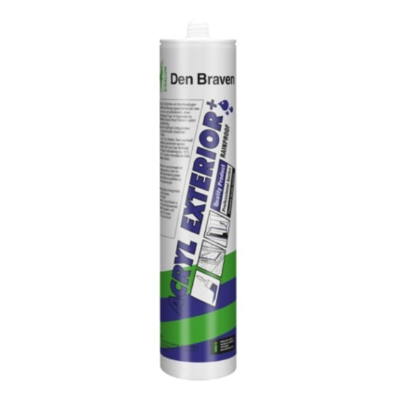 Den Braven Zwaluw Acrylaatkit Exterieur - Bruin