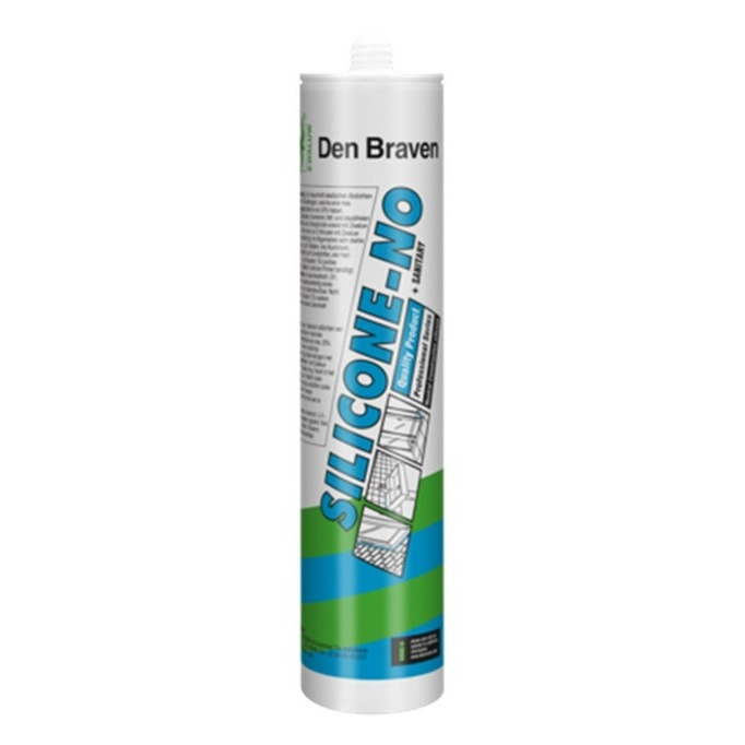 Den Braven Silicone NO - Antraciet - 310 ml