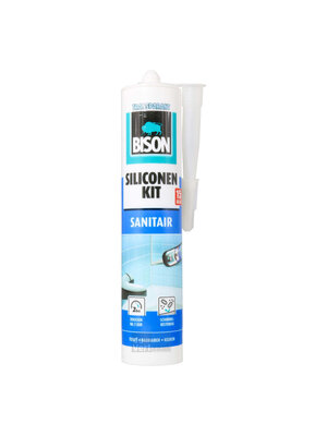 Bison Siliconenkit sanitair 310ml