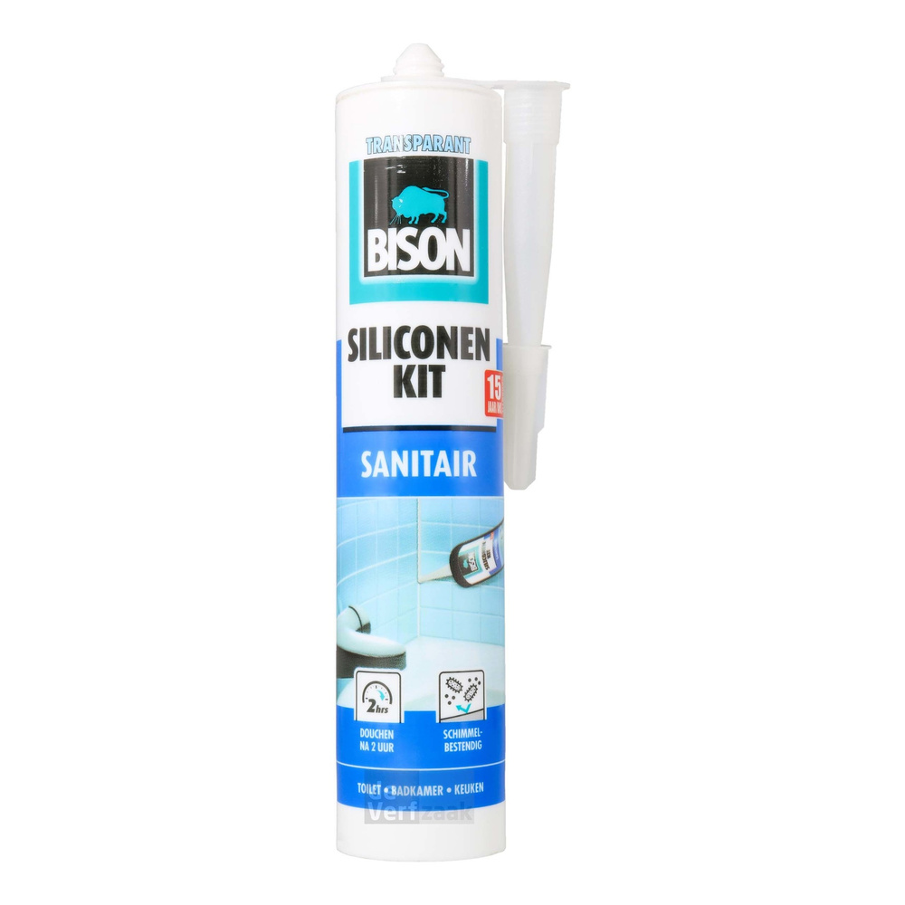 Bison Siliconenkit sanitair 310ml