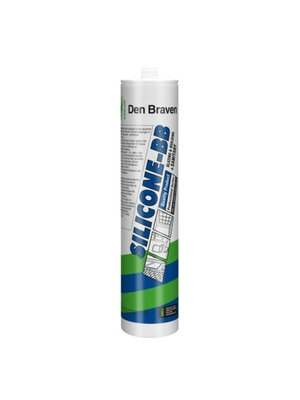 Den Braven Zwaluw Siliconenkit B&B + Sanitary - Grijs