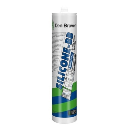 Den Braven Zwaluw Siliconenkit B&B + Sanitary - Grijs