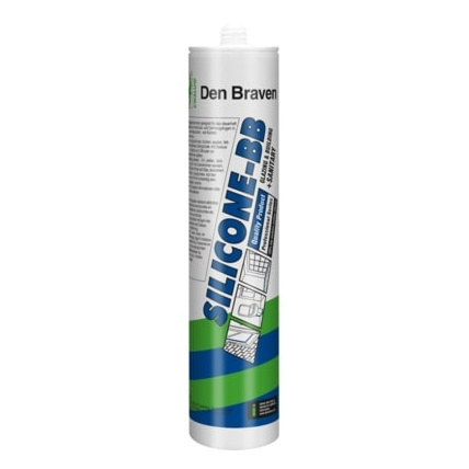 Den Braven Zwaluw Siliconenkit B&B + Sanitary - Transparant