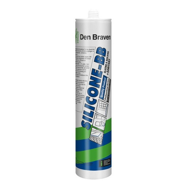 Den Braven Zwaluw Siliconenkit B&B + Sanitary - Wit