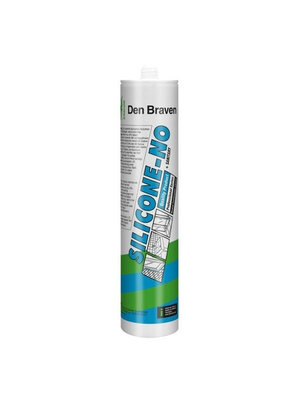 Den Braven Zwaluw Siliconenkit-No + Sanitary - Aluminium