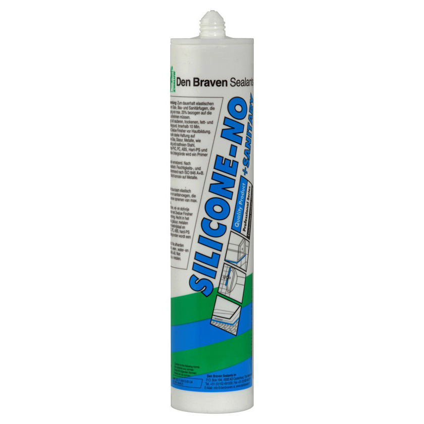 Den Braven Zwaluw Siliconenkit-No + Sanitary - Ral 9001