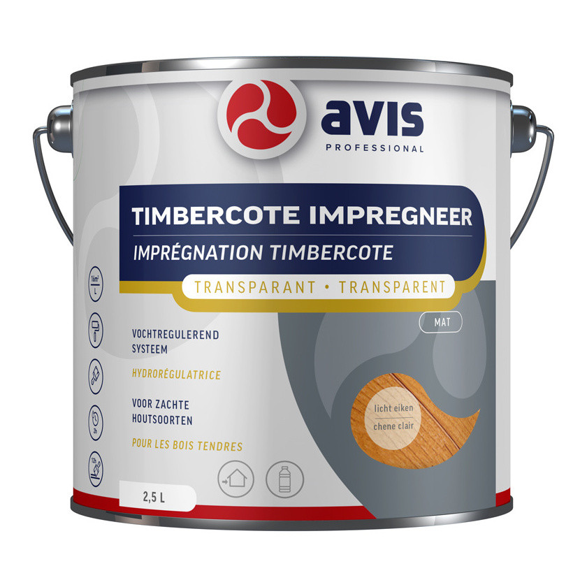 Avis Timbercote Impregneer - Licht Eiken