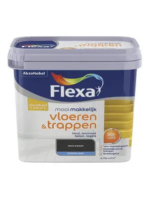 Flexa Mooi Makkelijk Vloeren en Trappen - Zwart Flexa Mooi Makkelijk Vloeren en Trappen - Zwart