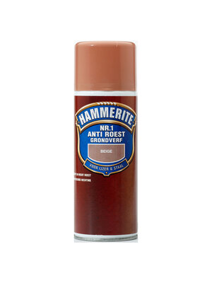 Hammerite Grondverf NR. 1 Anti Roest Spuitbus - 400 ml Beige Hammerite Grondverf NR. 1 Anti Roest Spuitbus - 400 ml Beige