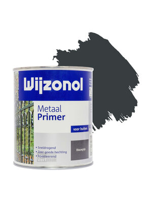 Wijzonol Metaal Primer 0,75 liter Blauwgrijs Wijzonol Metaal Primer 0,75 liter Blauwgrijs