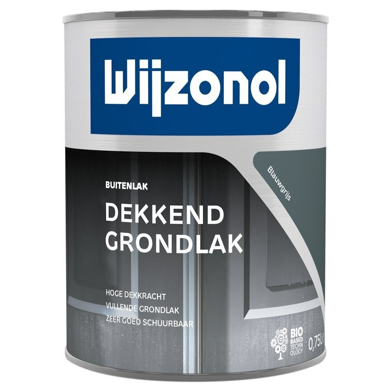 Wijzonol Dekkend Grondlak Blauwgrijs