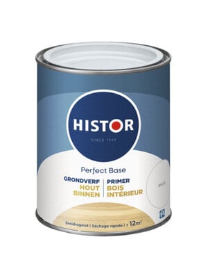 Histor Perfect Base Grondverf - Hout Binnen - Wit Histor Perfect Base Grondverf - Hout Binnen - Wit