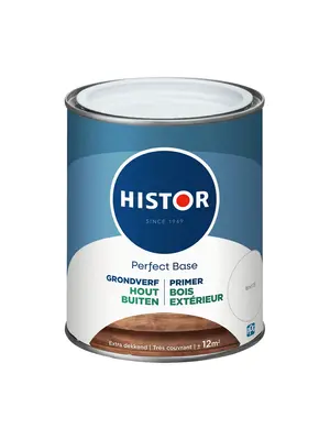 Histor Perfect Base Grondverf - Hout Buiten - Wit Histor Perfect Base Grondverf - Hout Buiten - Wit