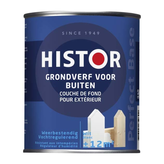 Histor Perfect Base Grondverf voor Buiten - Wit