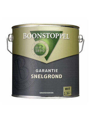Boonstoppel Garantie Snelgrond