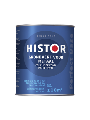 Histor Perfect Base Grondverf voor Metaal - Wit
