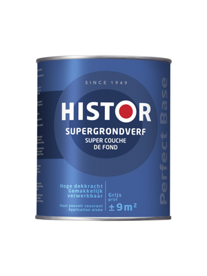 Histor Perfect Base Supergrondverf - Grijs Histor Perfect Base Supergrondverf - Grijs